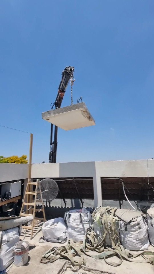 ניסור תקרת בטון ופתיחת גג