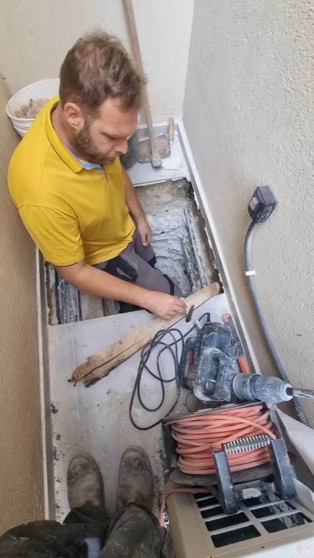 שבירת קיר, איטום ובור חילחול