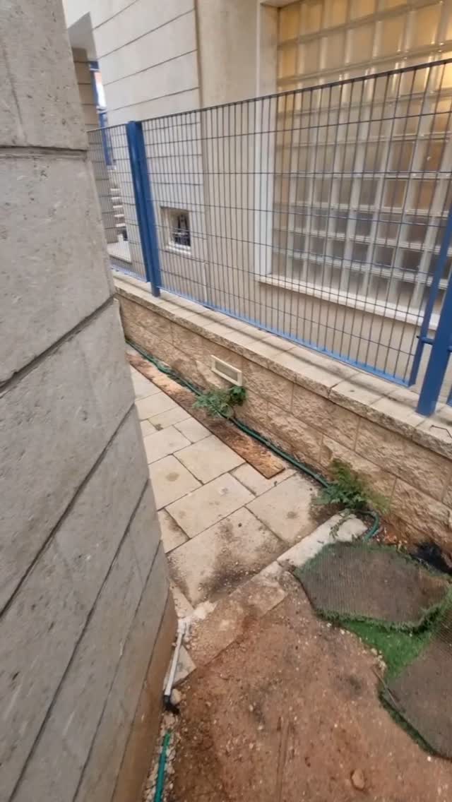 פיצוץ מים: החלפת קו צנרת חיצוני